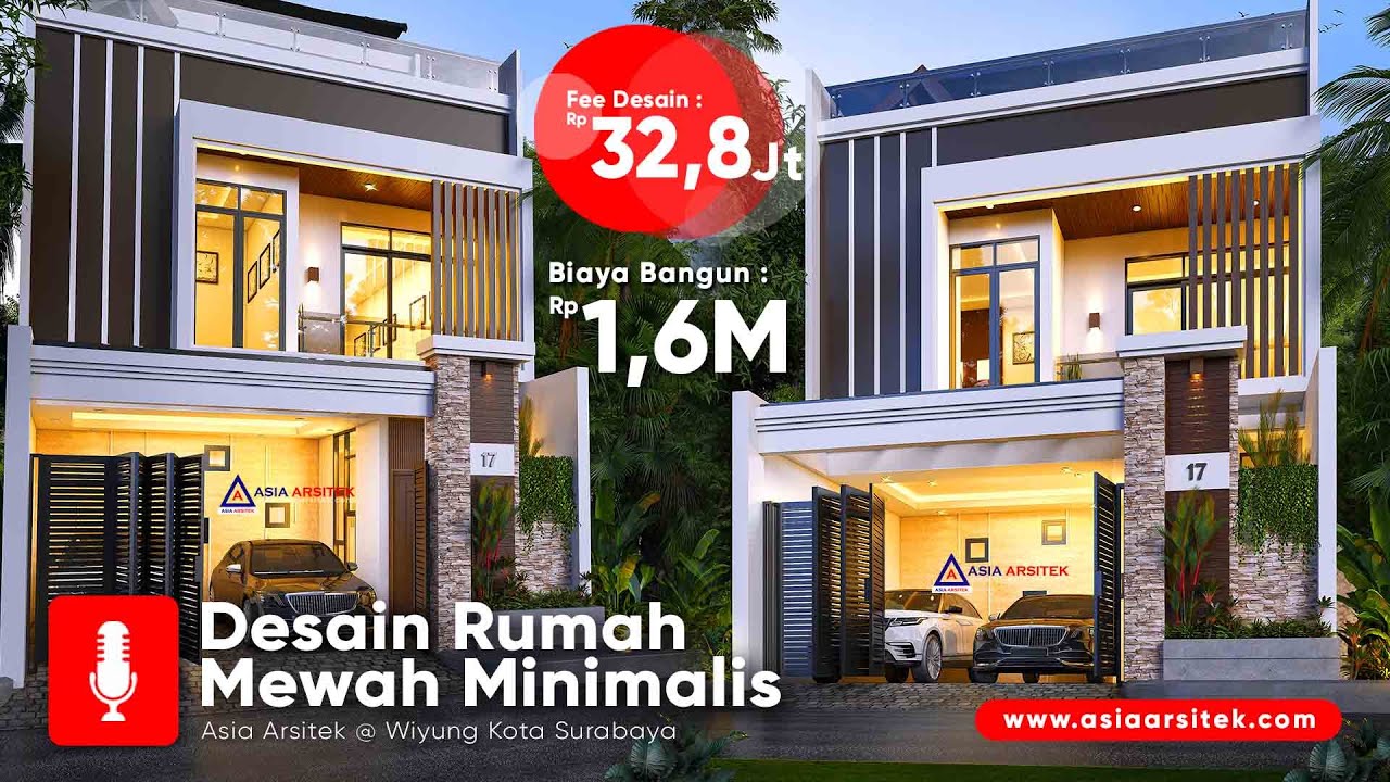 Detail Rumah Tingkat 3 Minimalis Nomer 56