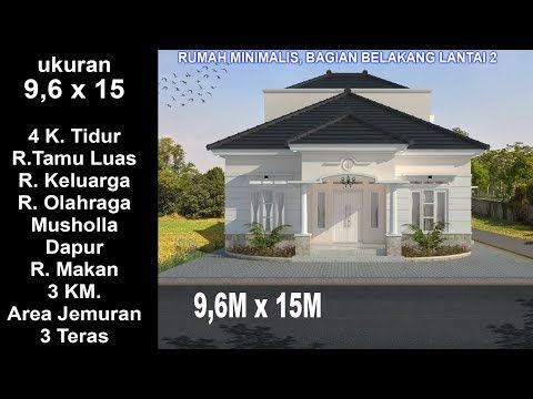 Detail Rumah Tingkat Bagian Belakang Nomer 42