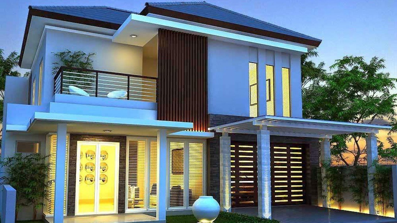 Detail Rumah Tingkat Modern Nomer 29