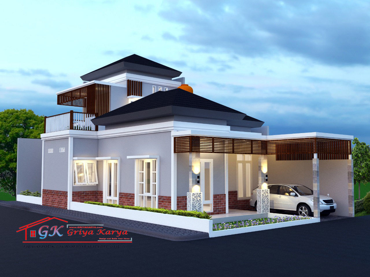 Detail Rumah Tingkat Samping Nomer 38