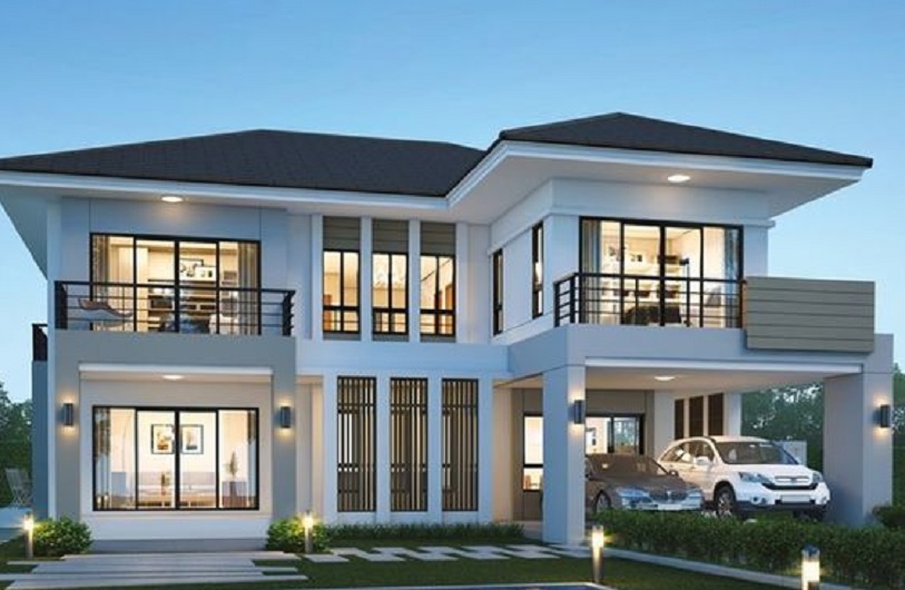 Detail Rumah Tingkat Samping Nomer 48