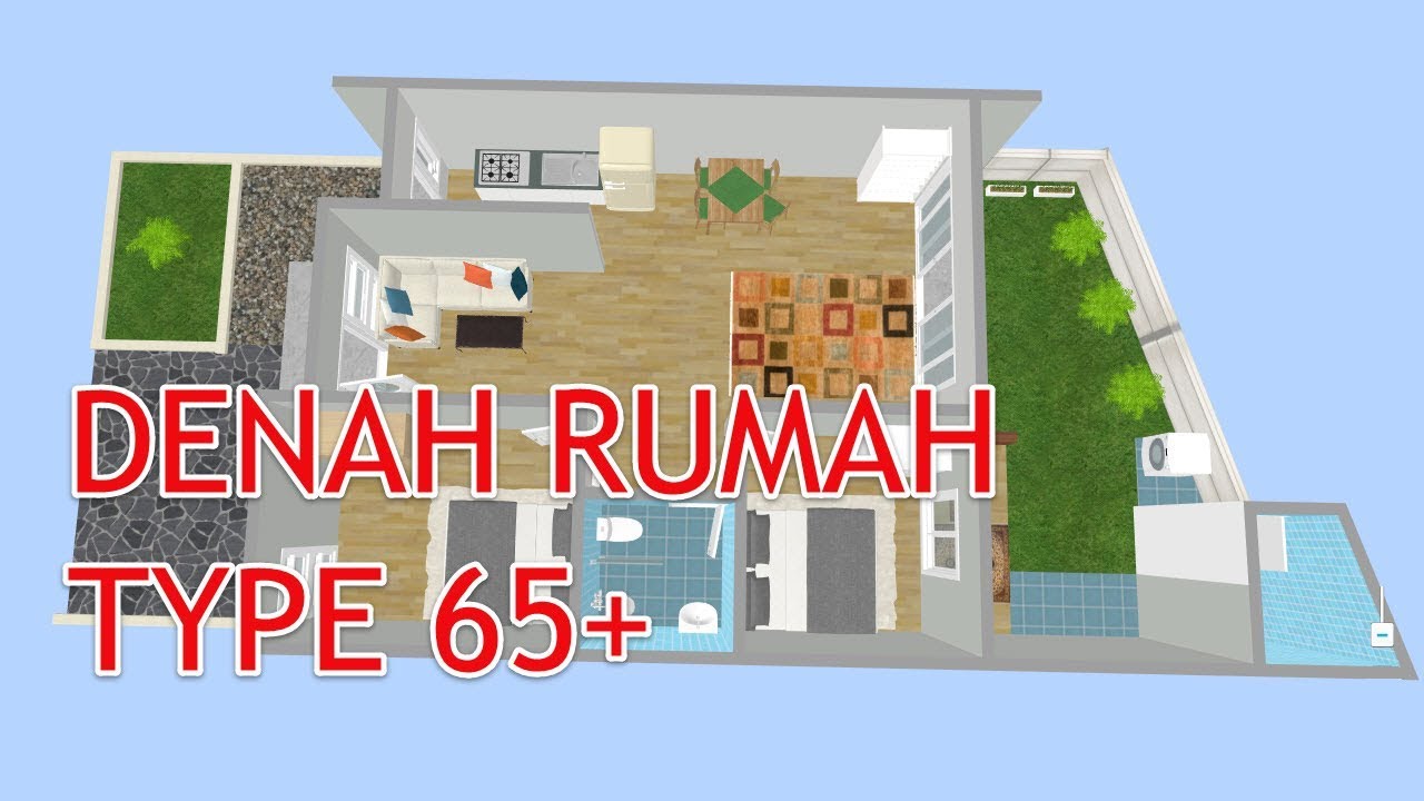 Detail Rumah Tipe 65 Nomer 24