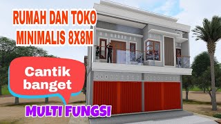 Detail Rumah Toko Minimalis Nomer 41