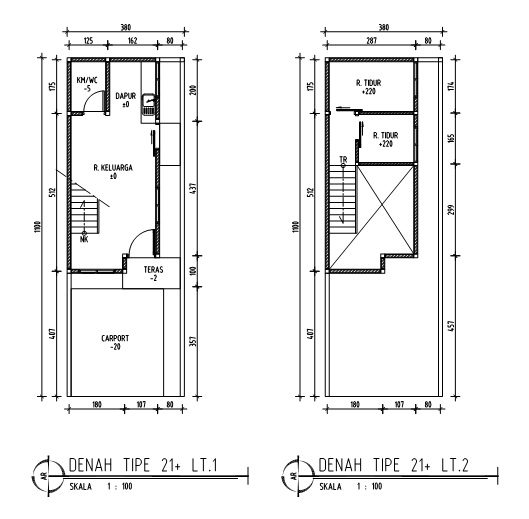 Detail Rumah Type 21 42 Nomer 44