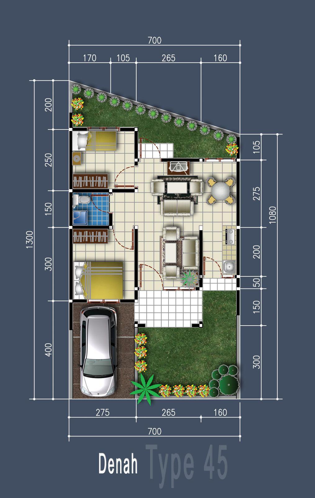 Detail Rumah Type 28 Nomer 36