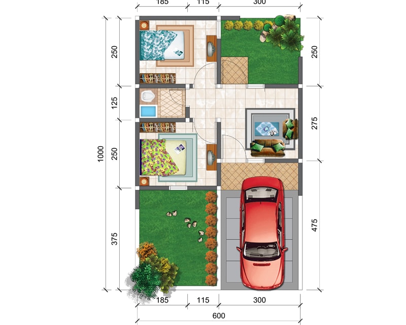 Detail Rumah Type 29 Nomer 3