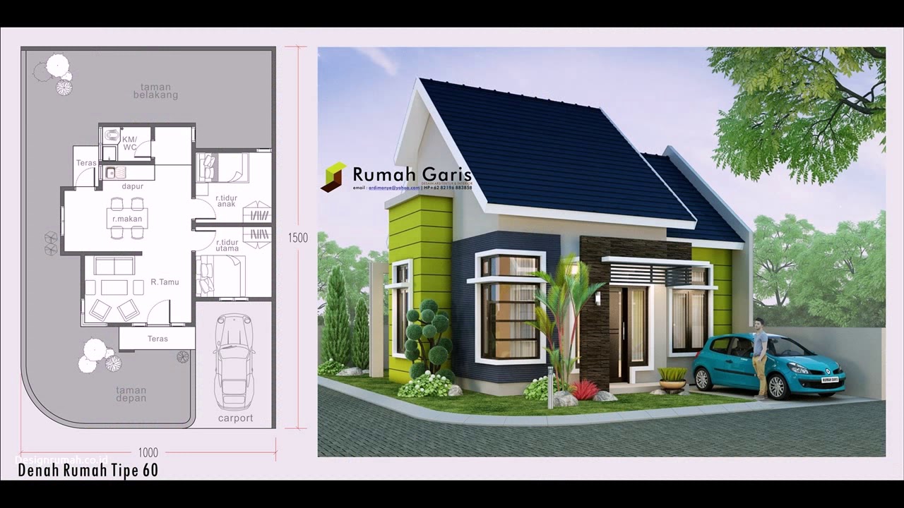 Detail Rumah Type 30 60 Nomer 15