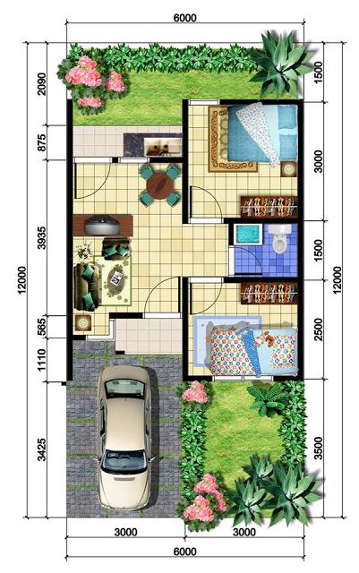 Detail Rumah Type 30 60 Nomer 22