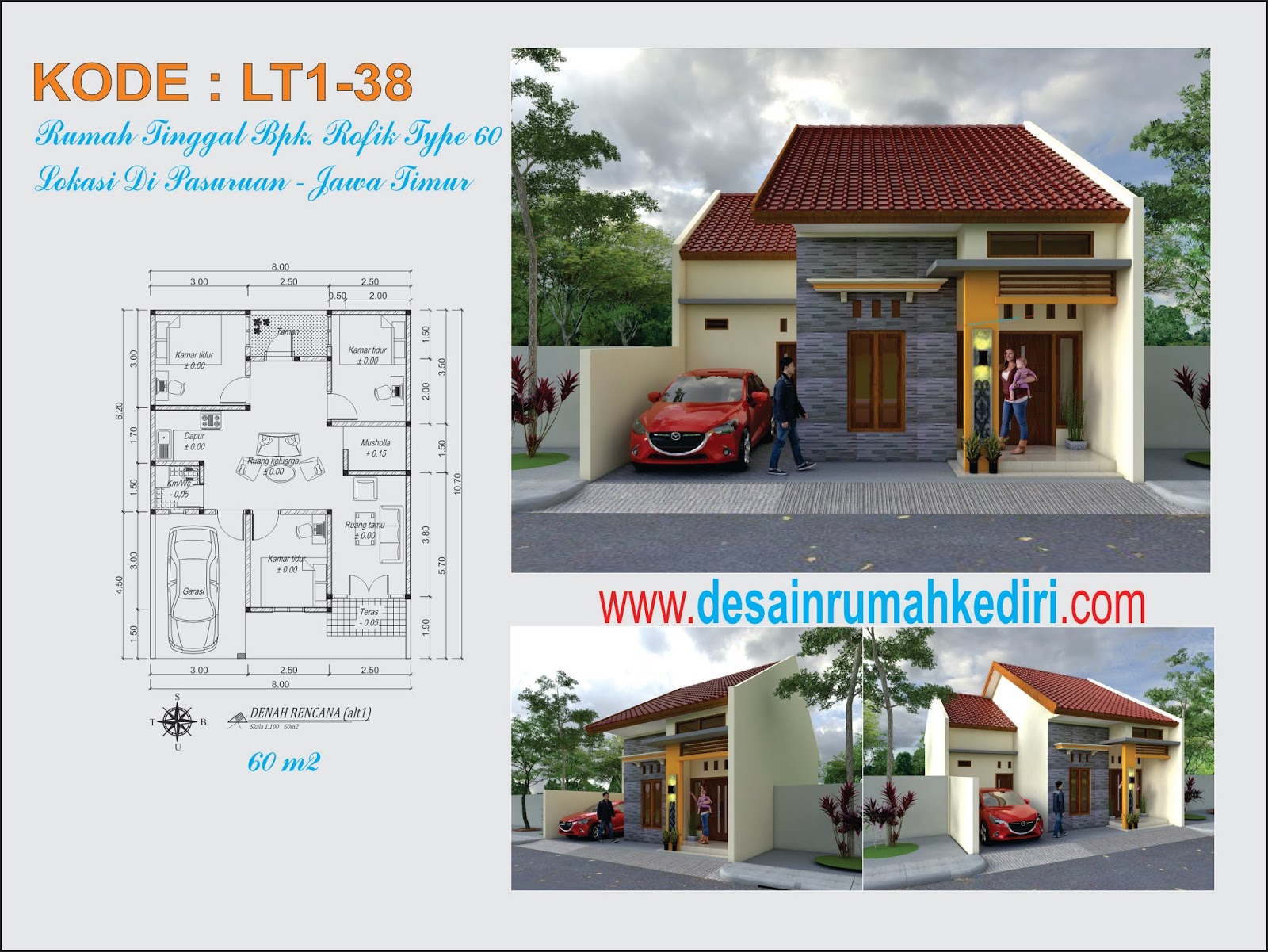 Detail Rumah Type 38 Nomer 54