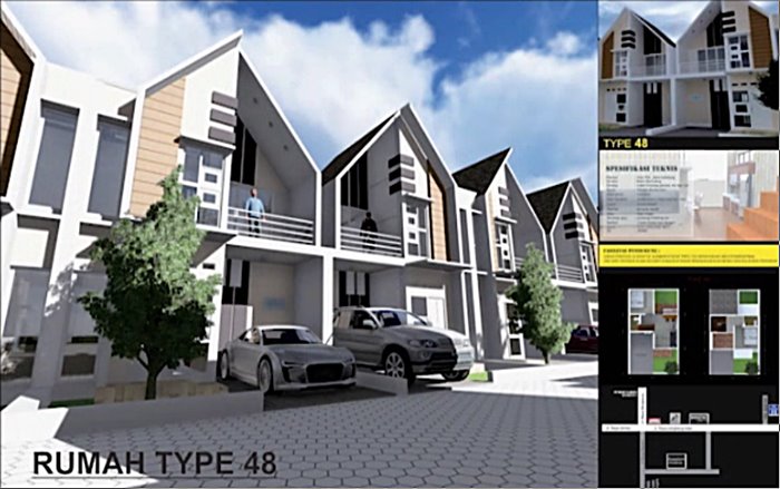 Detail Rumah Type 48 Nomer 43