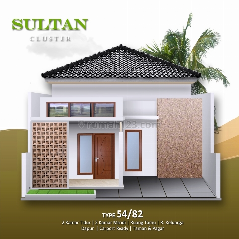 Detail Rumah Type 54 2 Lantai Nomer 51