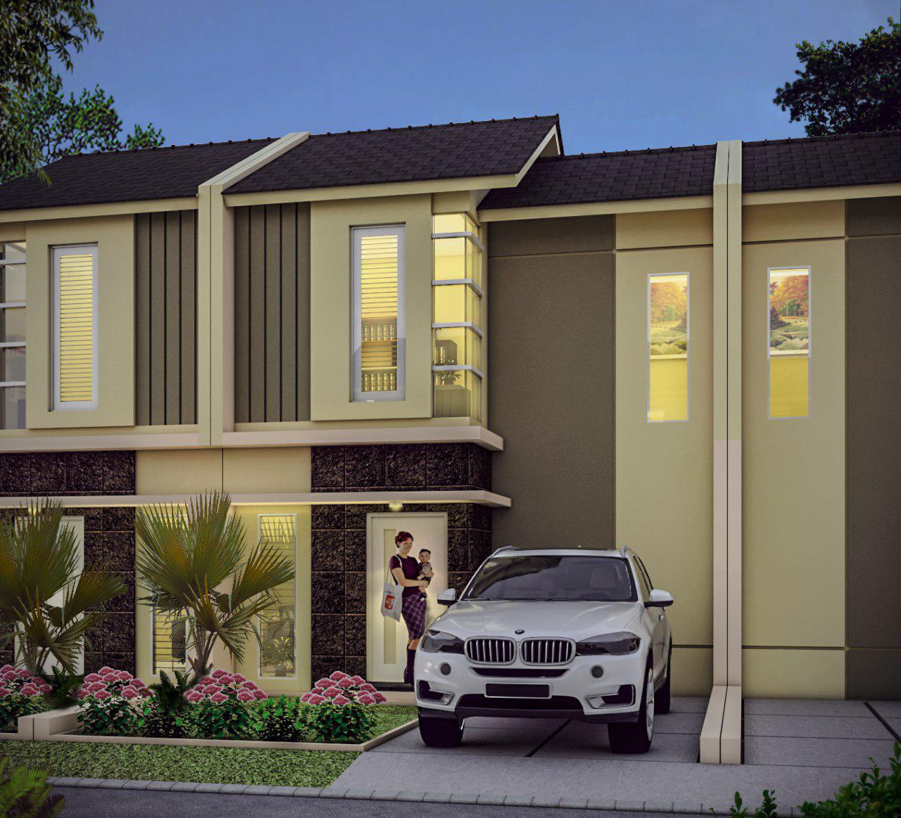 Detail Rumah Type 54 2 Lantai Nomer 9