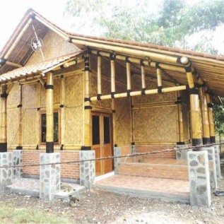 Detail Rumah Unik Dari Bambu Nomer 30