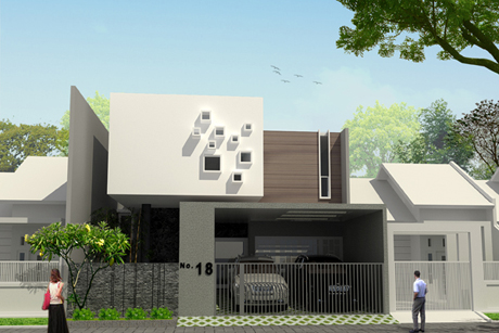 Detail Rumah Urban Modern Nomer 27