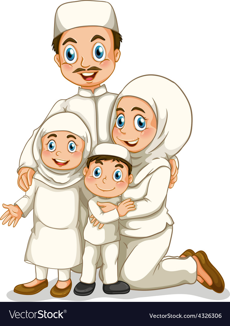 Detail Wallpaper Kartun Keluarga Islami Nomer 20