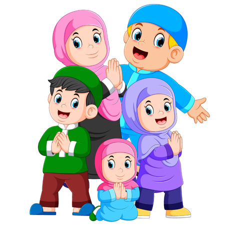 Detail Wallpaper Kartun Keluarga Islami Nomer 28