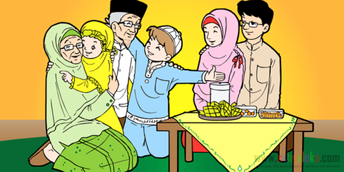 Detail Wallpaper Kartun Keluarga Islami Nomer 43