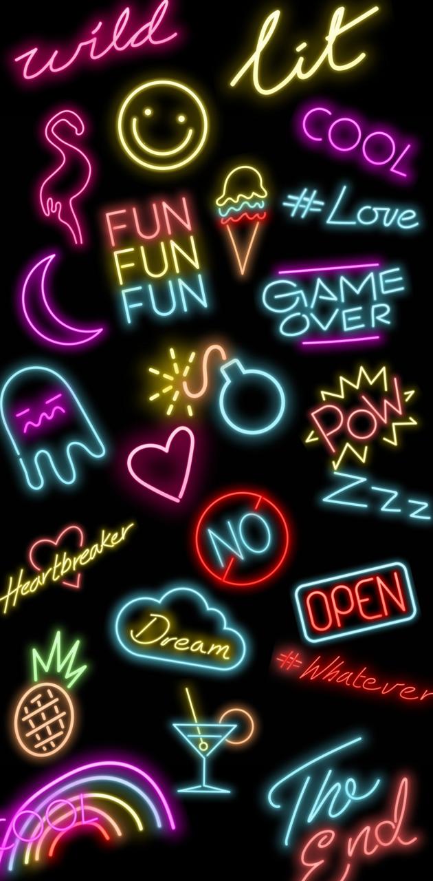 Detail Wallpaper Keren Neon Nomer 49