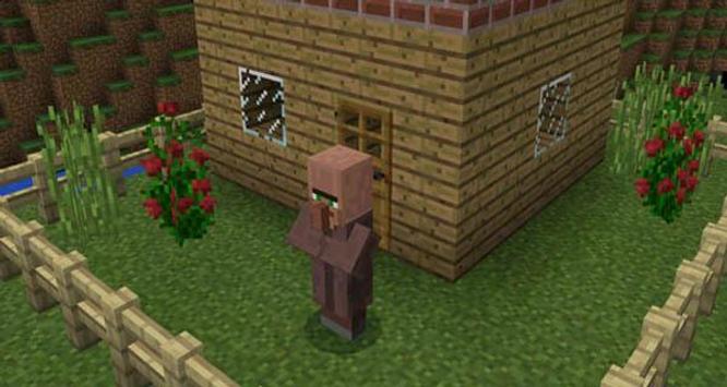 Detail Rumah Villager Di Minecraft Nomer 26