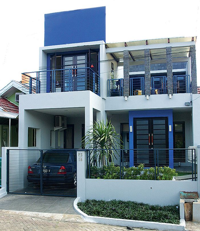 Detail Rumah Warna Abu Abu Nomer 28