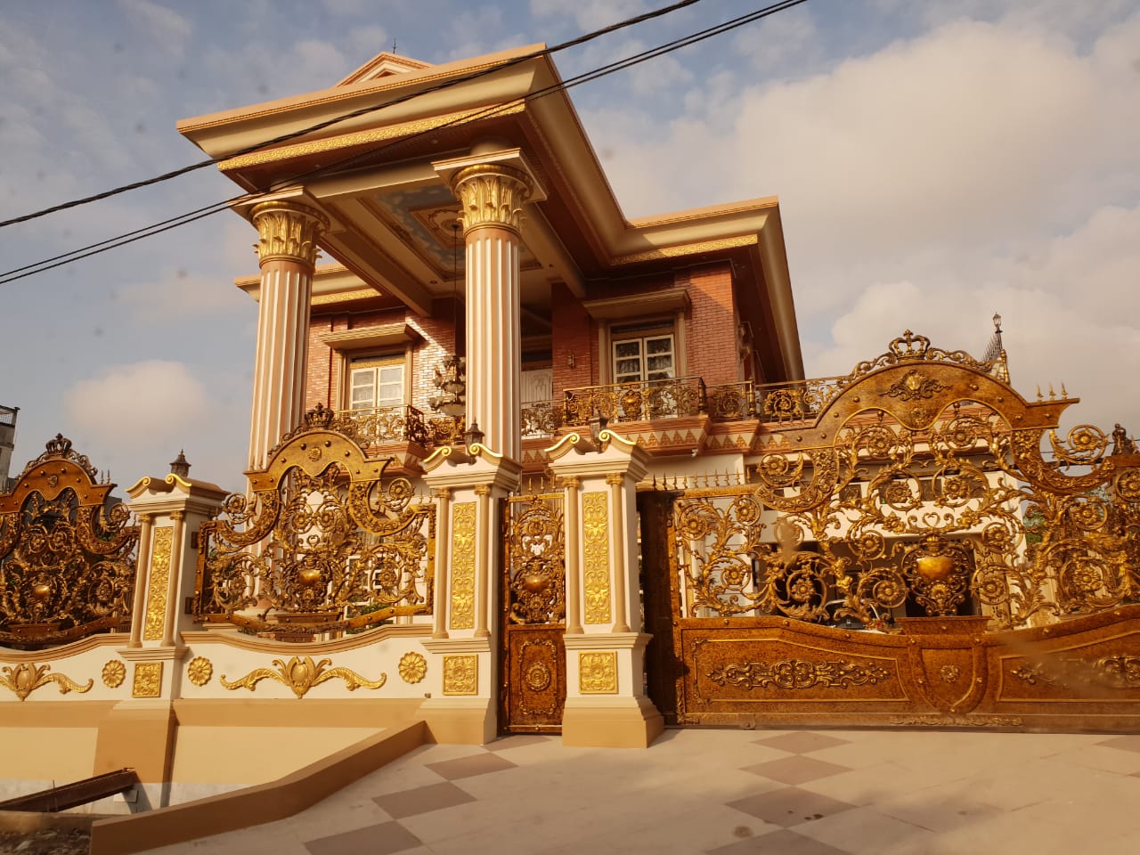 Download Rumah Warna Gold Nomer 14