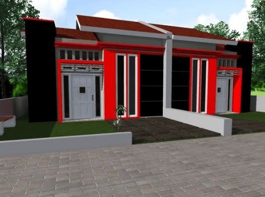 Detail Rumah Warna Merah Nomer 14