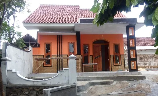 Detail Rumah Warna Oren Nomer 25