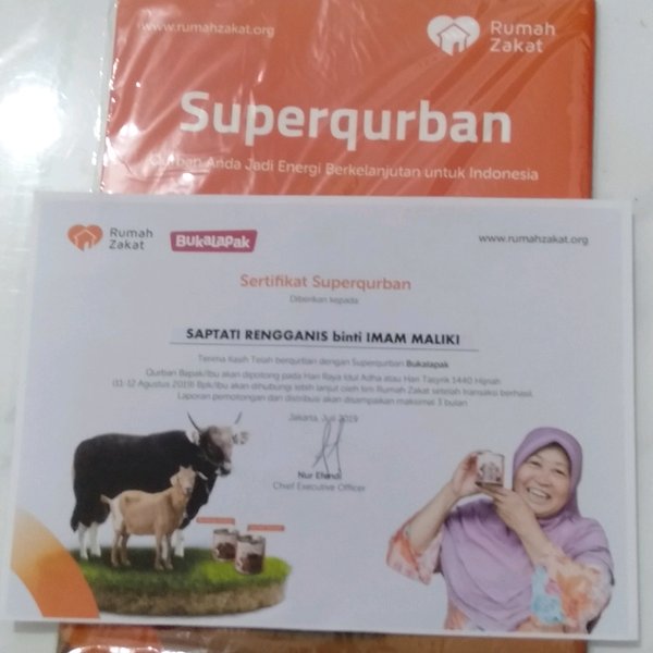 Detail Rumah Zakat Qurban Nomer 34