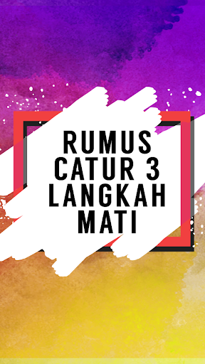 Detail Rumus Catur Tiga Langkah Mati Nomer 27