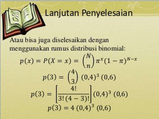 Detail Rumus Distribusi Binomial Nomer 40