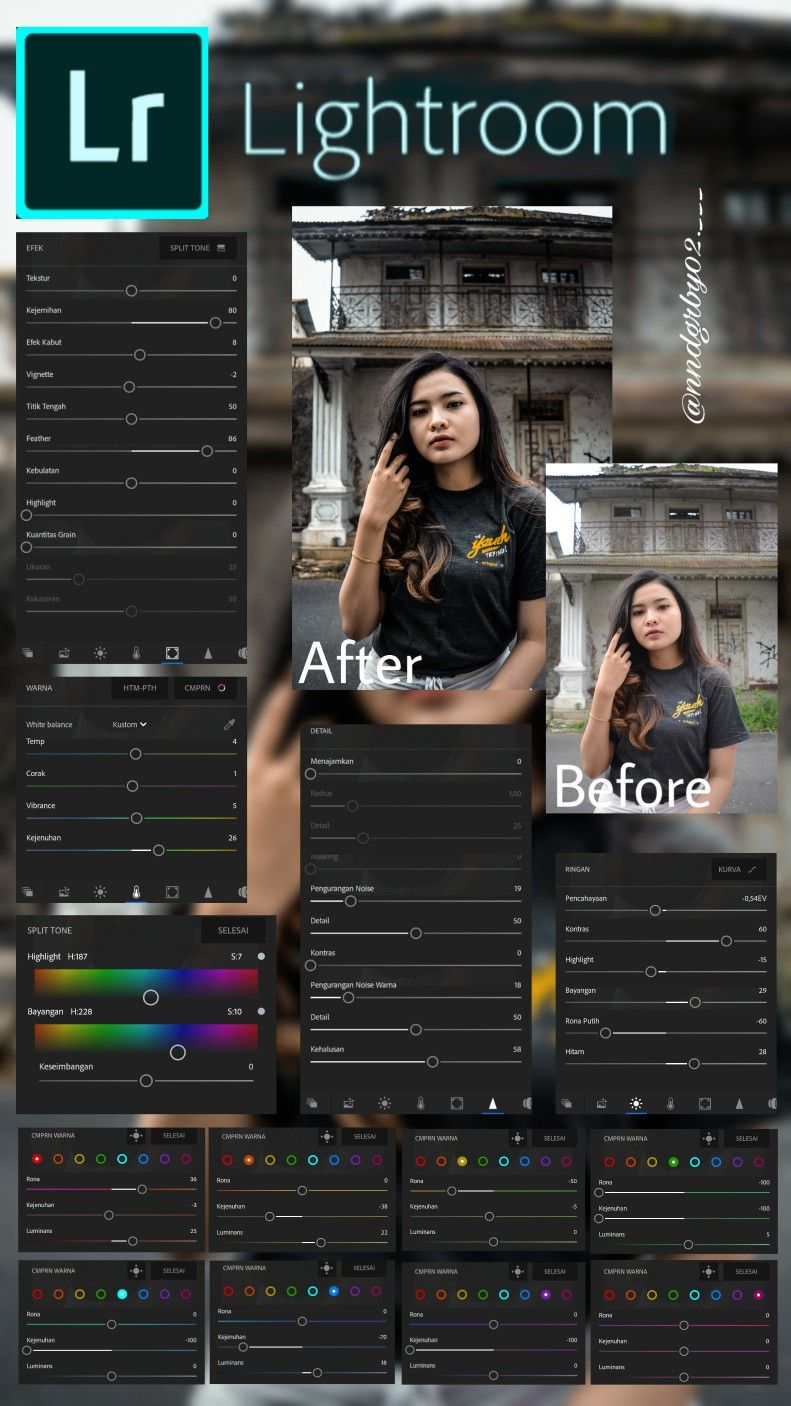 Detail Rumus Edit Foto Lightroom Ala Selebgram Nomer 25