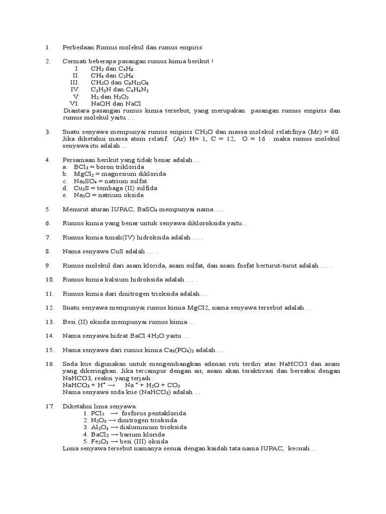 Detail Rumus Kimia Dari Dinitrogen Trioksida Nomer 37