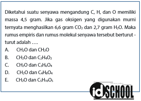 Detail Rumus Kimia Molekul Unsur Nomer 14