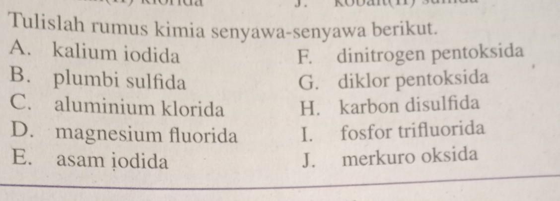 Detail Rumus Kimia Senyawa Nomer 48