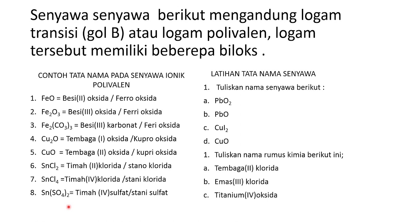 Detail Rumus Kimia Timah Iv Oksida Nomer 14