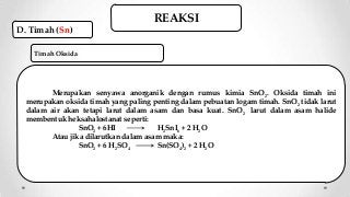 Detail Rumus Kimia Timah Iv Oksida Nomer 45