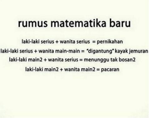 Detail Rumus Matematika Lucu Nomer 9