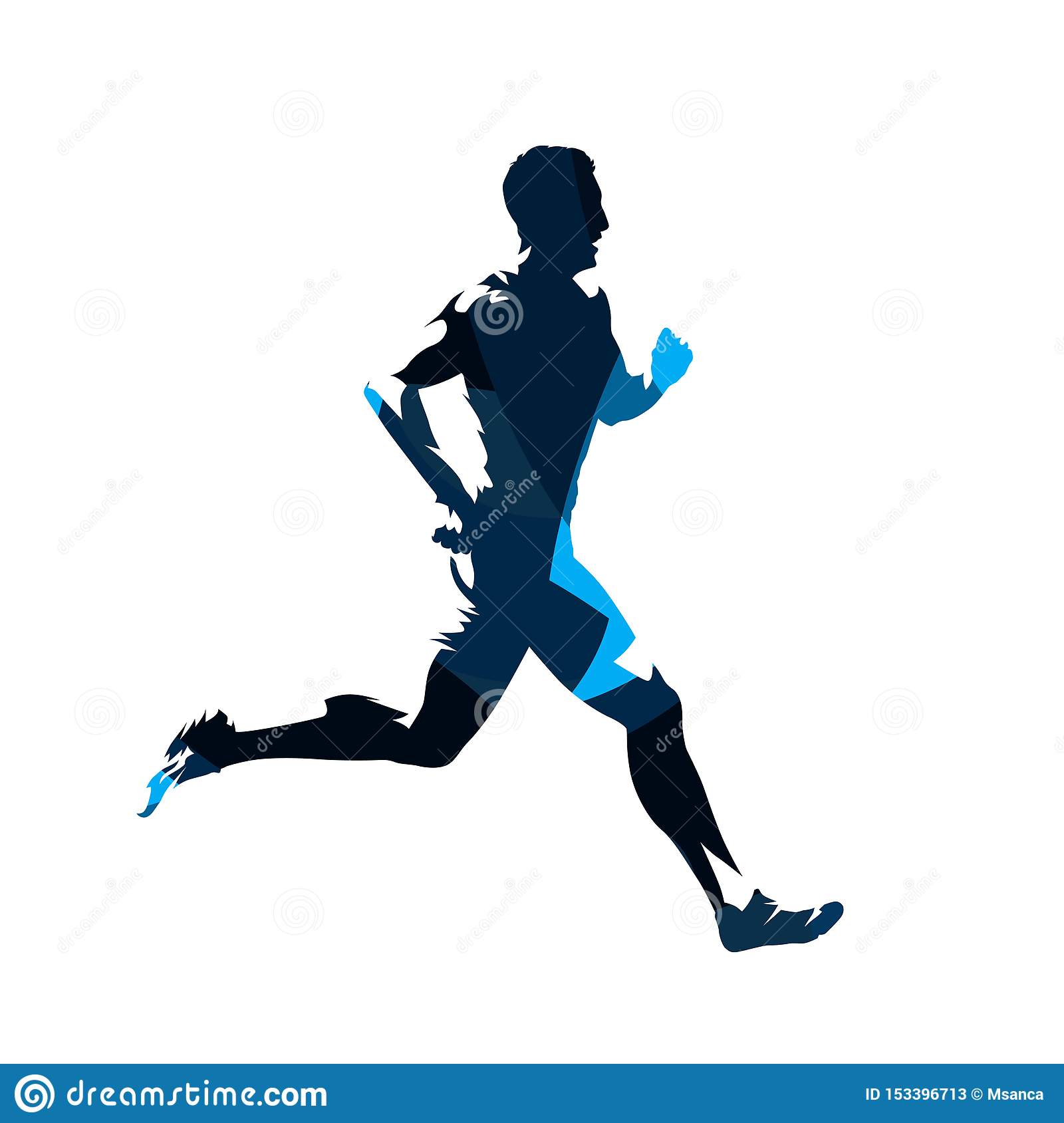 Detail Run Vector Nomer 37