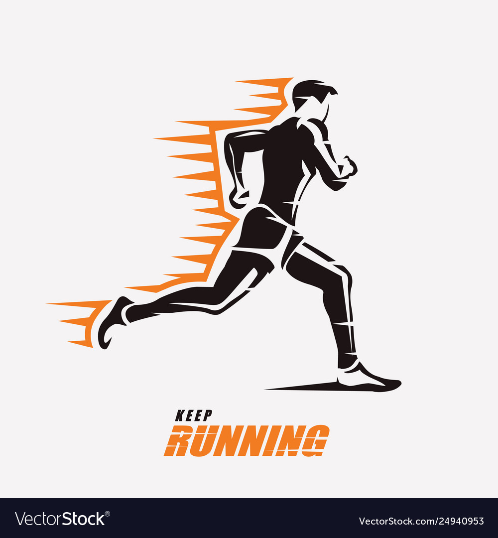 Detail Run Vector Nomer 9