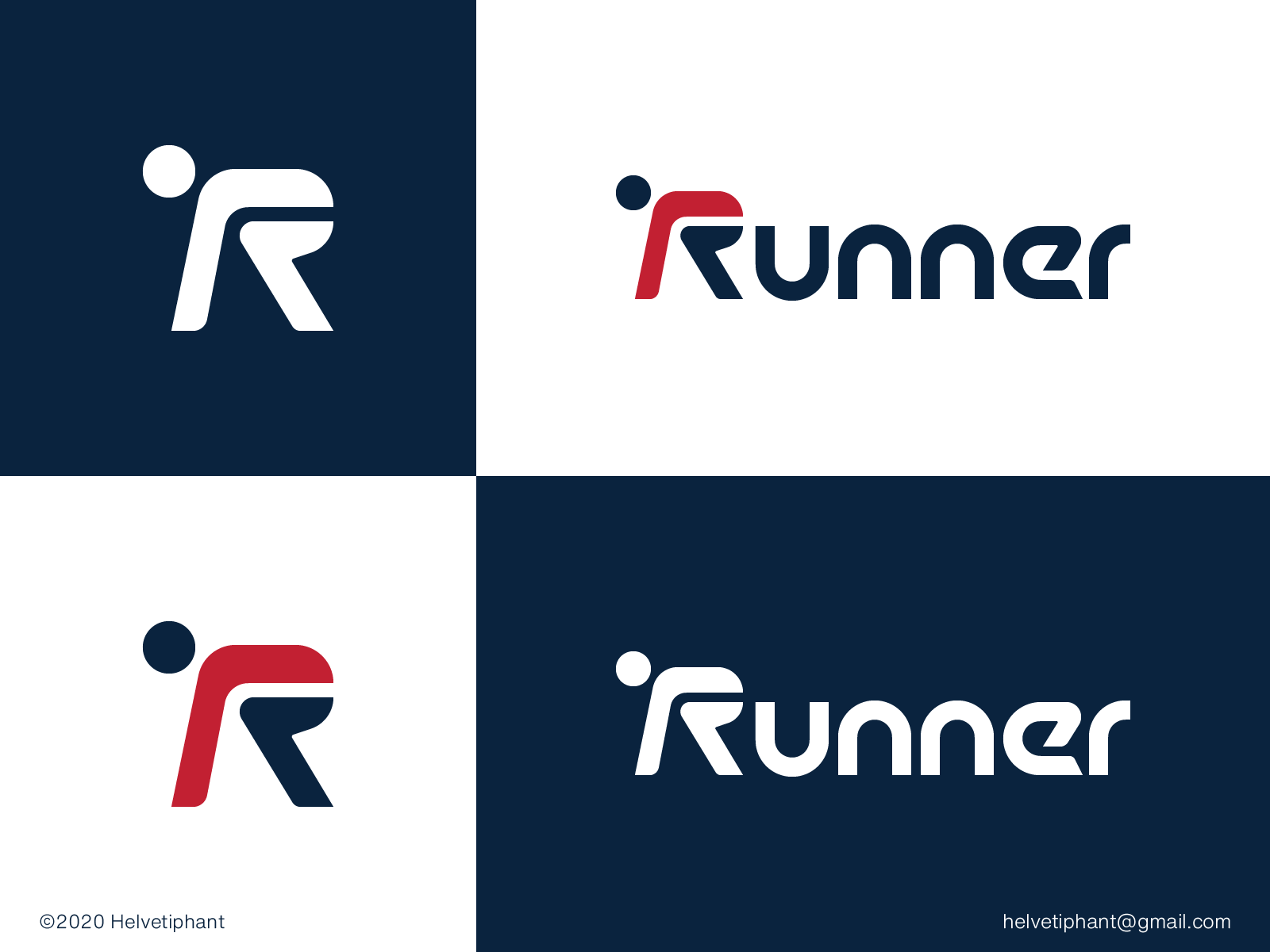 Detail Runner Logo Nomer 42