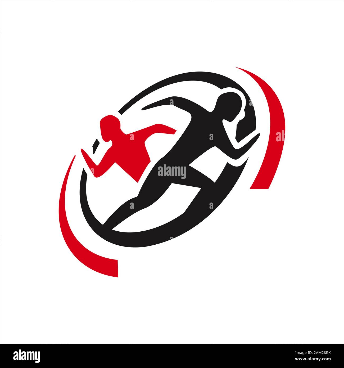 Detail Running Logo Nomer 25