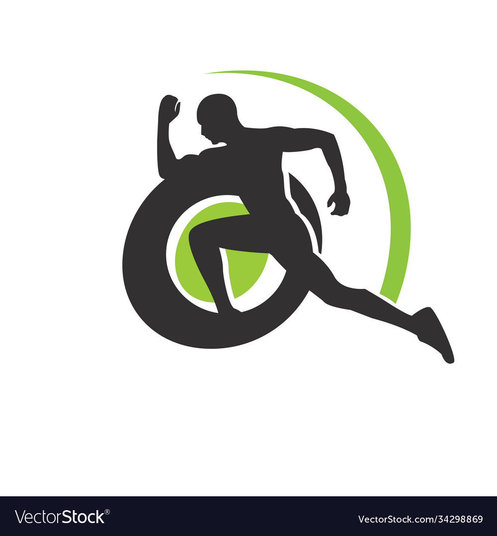 Detail Running Logo Nomer 30