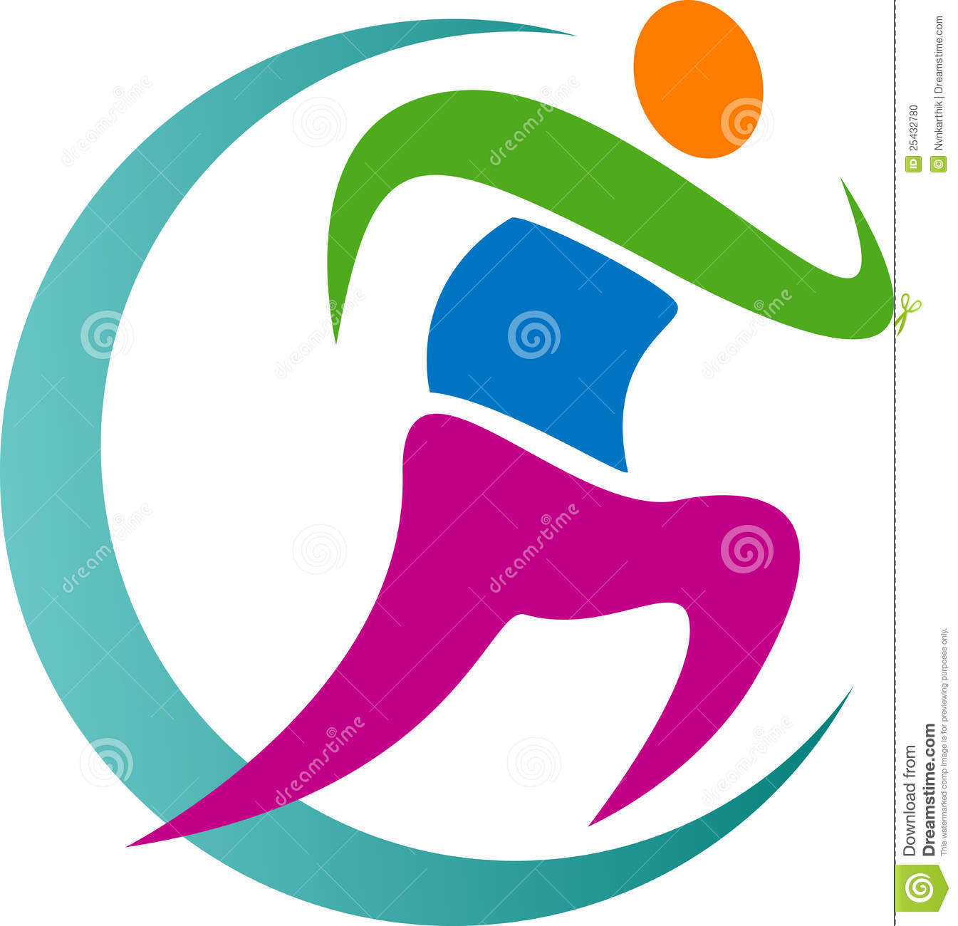 Detail Running Logo Nomer 35
