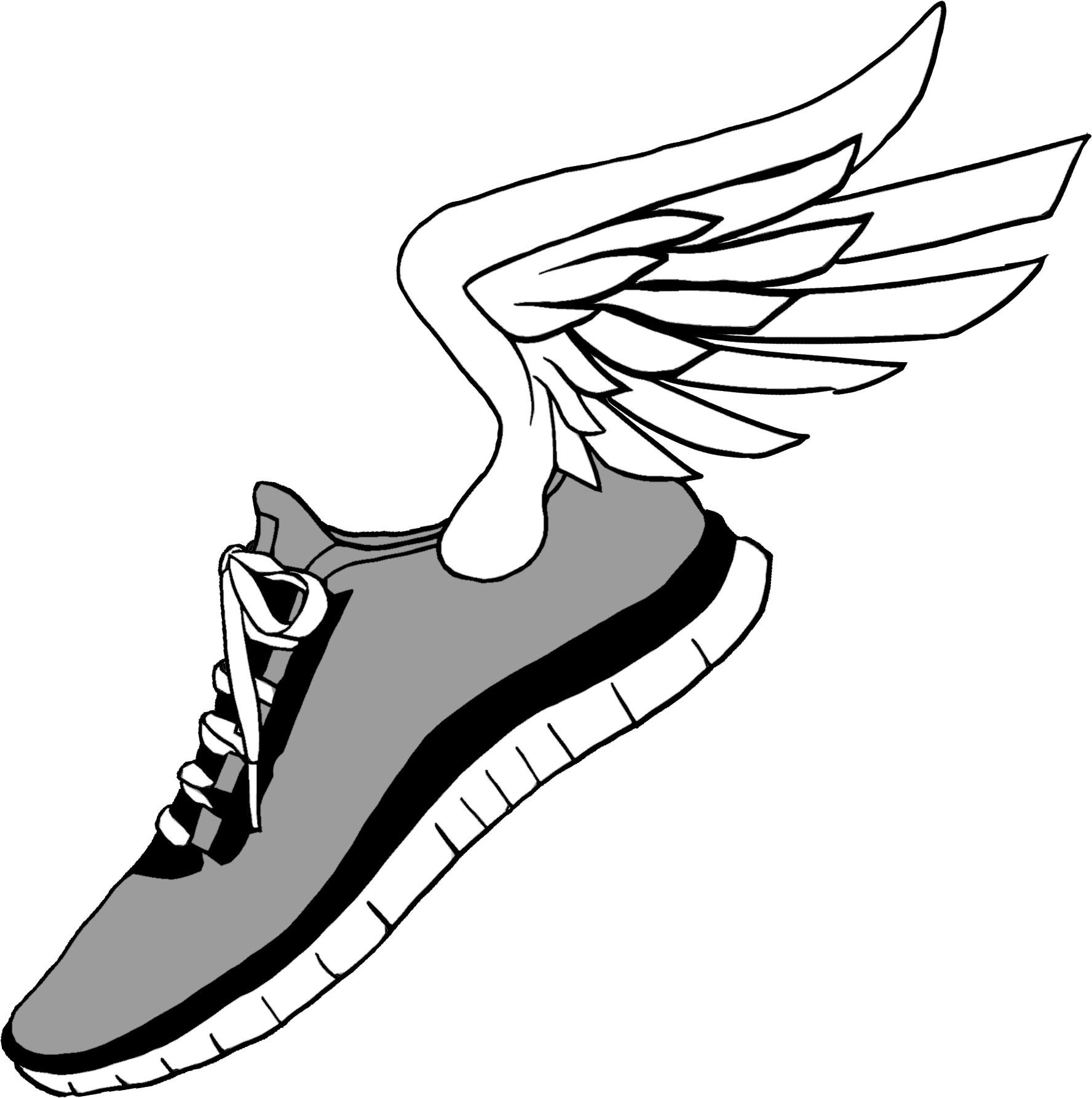 Detail Running Shoe Clipart Images Nomer 10