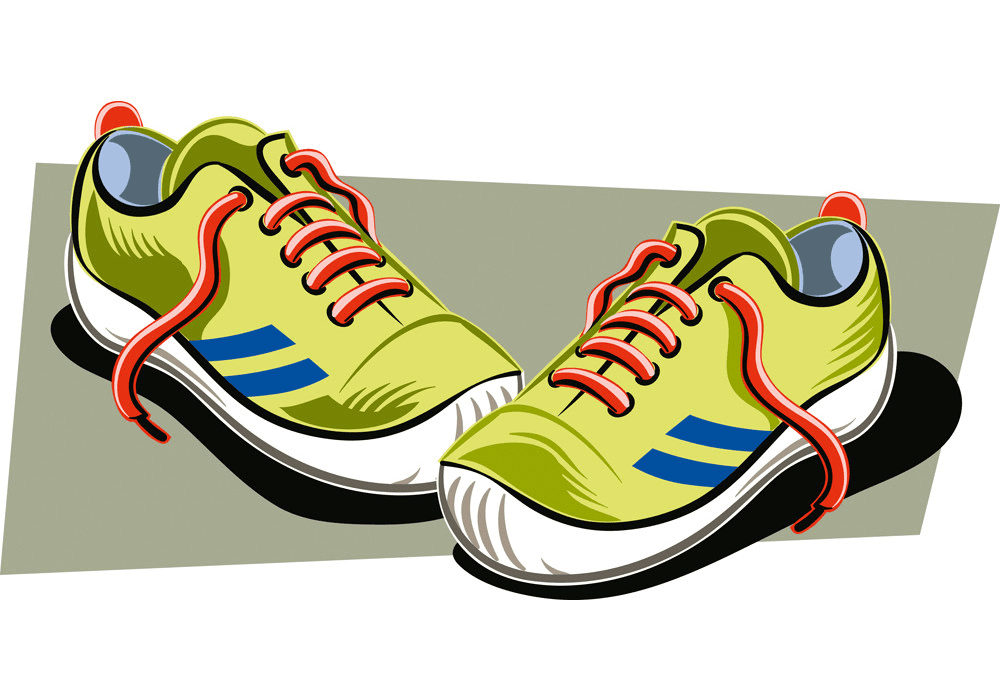 Detail Running Shoe Clipart Images Nomer 13