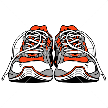 Detail Running Shoe Clipart Images Nomer 29