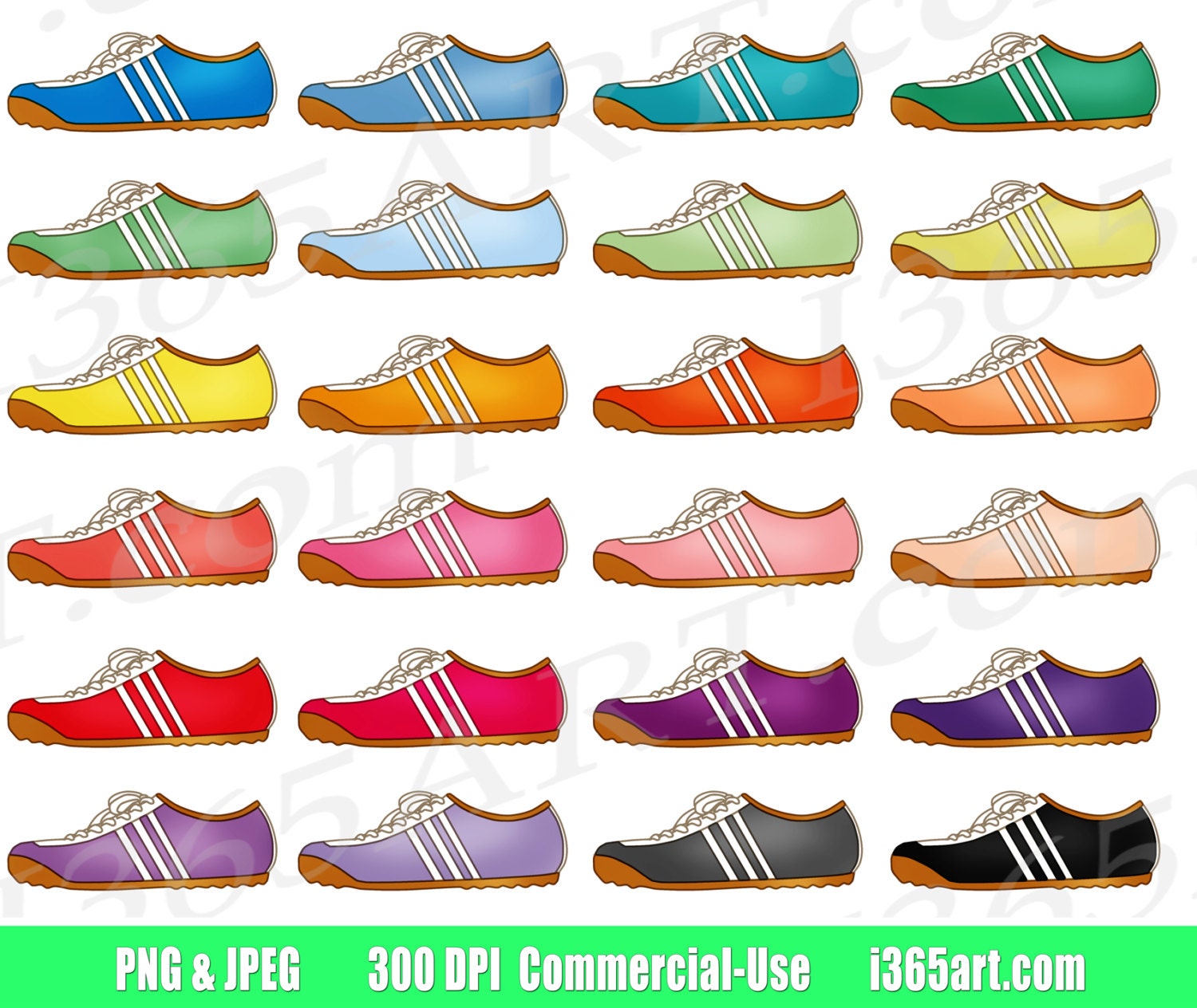 Detail Running Shoes Clipart Nomer 20