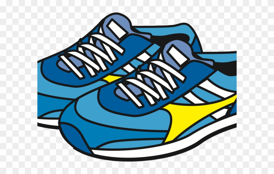 Detail Running Shoes Clipart Nomer 3