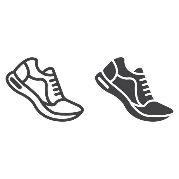 Detail Running Shoes Clipart Nomer 7