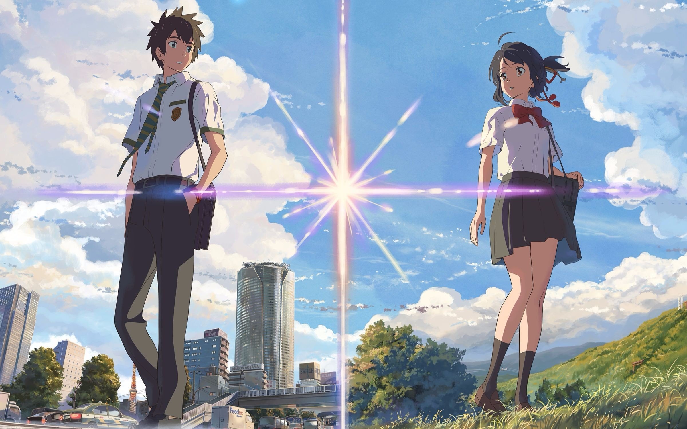 Detail Wallpaper Kimi No Na Wa Nomer 48